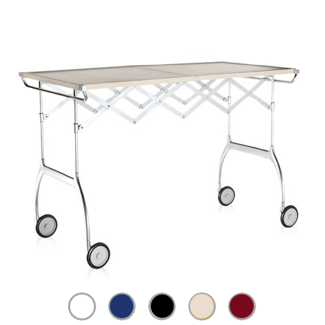 Kartell Battista by Antonio Citterio e Oliver Löw Carrello pieghevole in Poliuretano L 100 cm