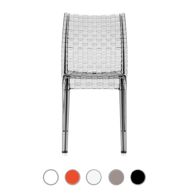 Kartell Sedia Ami Ami L 41 cm, Impilabile, anche per esterno