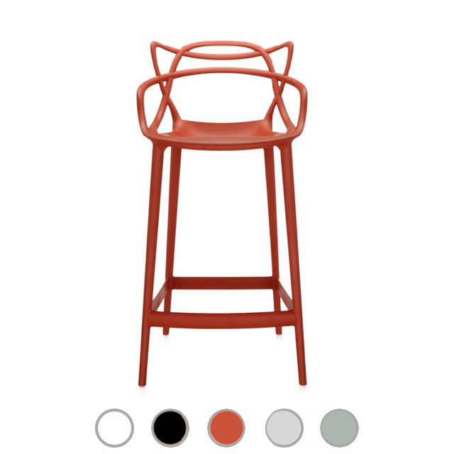 Kartell Sgabello Masters Stool, anche per giardino