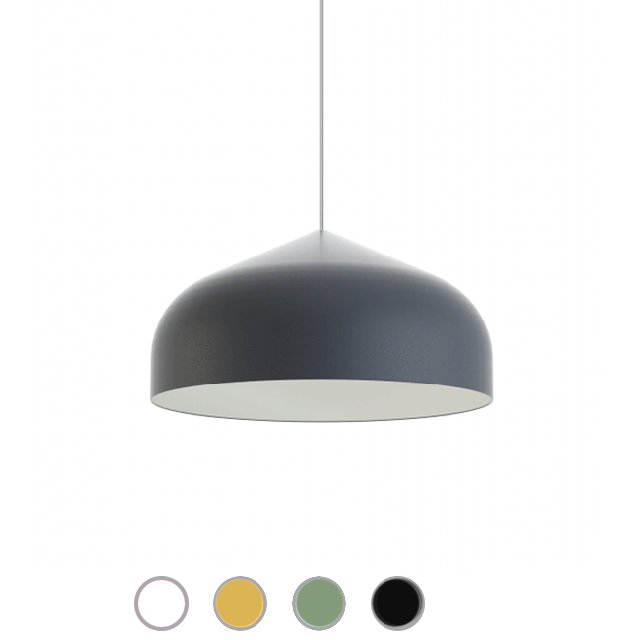 Lumen Center Sospensione Odile M 1 luce E27 halo Ø 43 cm