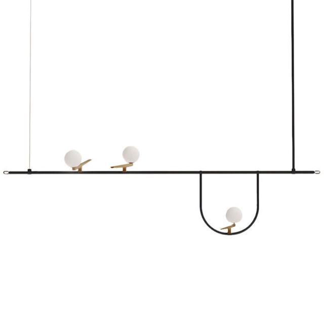 Artemide Sospensione Yanzi SC1 LED 3 x 7.8W  L 156 cm Dimmerabile