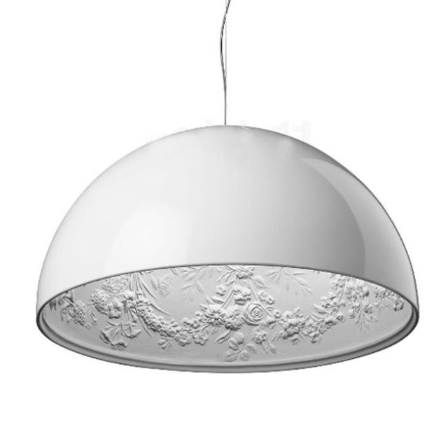 Flos Sospensione Skygarden 2 1 Luce E27 Ø 90 cm Bianco