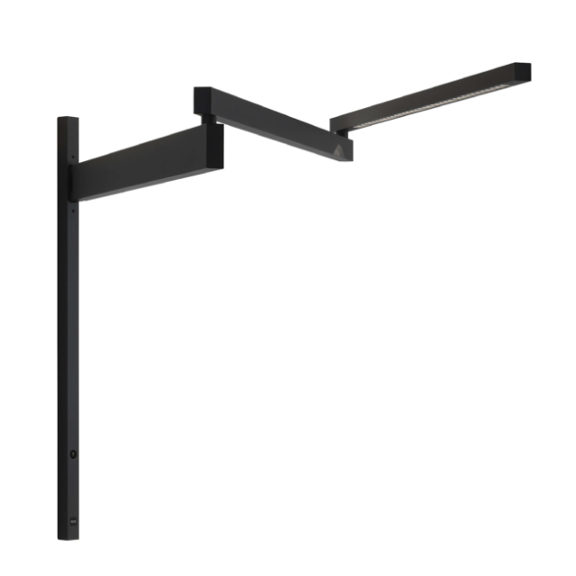 Flos Black Flag Lampada da parete estensibile in policarbonato LED 75W L 120 cm