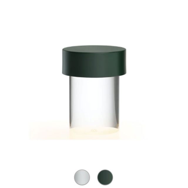 Flos Lampada da tavolo ricaricabile per esterno Last Order Clear LED H 14,2 dimmerabile