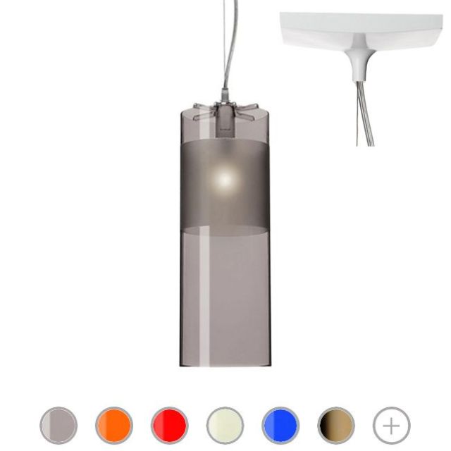 Kartell Sospensione Easy 1 luce E14 Ø 13 cm 