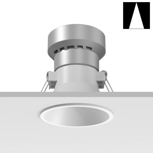 Flos Easy Kap Fixed Optic Flood Lampada da Incasso LED 7,3W Ø 5 cm