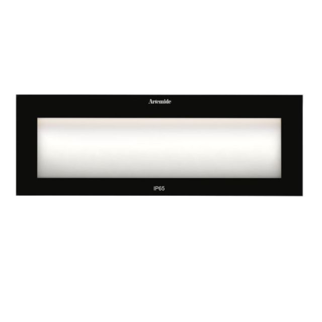 Artemide Lampada da incasso a parete per esterni Faci LED 3000K L 35 cm