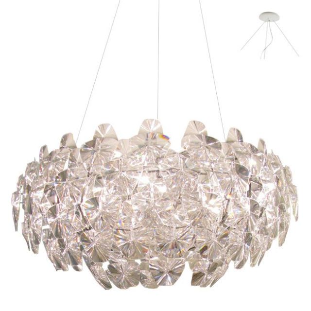 Luceplan Hope D66/105 by Francisco Gomez Paz e Paolo Rizzatto Lampada a Sospensione in Metacrilato 5xE27 Ø 200 cm