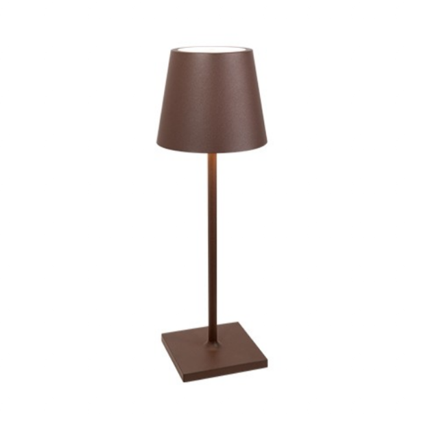 Zafferano Poldina Pro L Desk Lampada da Tavolo Ricaricabile LED 5,5W H 49,7 cm