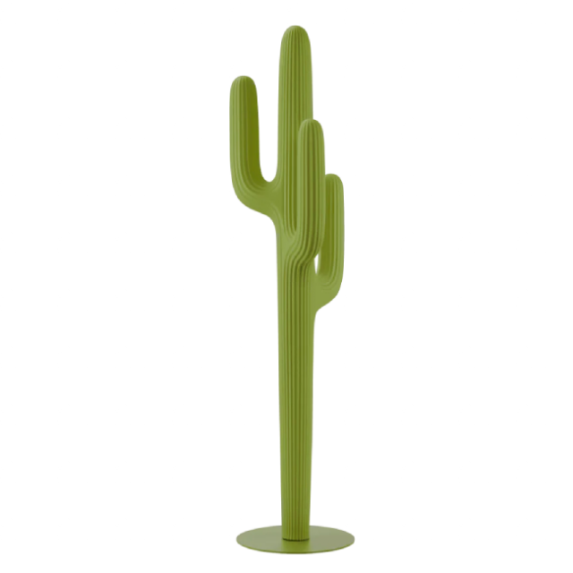 Qeeboo Saguaro Appendiabiti in Polietilene riciclabile H 195 cm