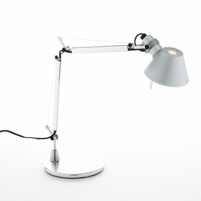 Artemide Tolomeo Micro Lampada da tavolo in alluminio 1xE14 H 37 cm