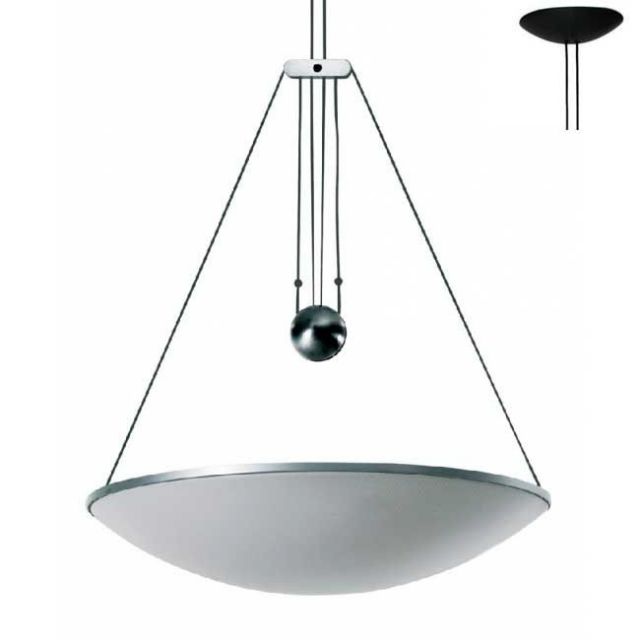 Luceplan Sospensione con Contrappeso Trama 1 Luce R7s Ø 64 cm