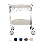 Kartell Gastone by Antonio Citterio e Oliver Löw Carrello Pieghevole in Nylon L 68 cm 