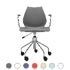 Kartell Poltroncina su ruote a pompa Maui L 58 cm