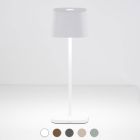 Ai Lati Lights Ofelia Lampada da Tavolo Ricaricabile a Batteria in Metallo LED 2.2W H29cm