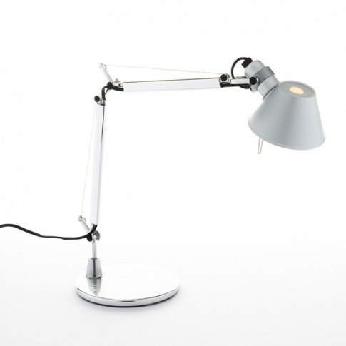 Artemide Tolomeo Micro Lampada da tavolo in alluminio 1xE14 H 37 cm